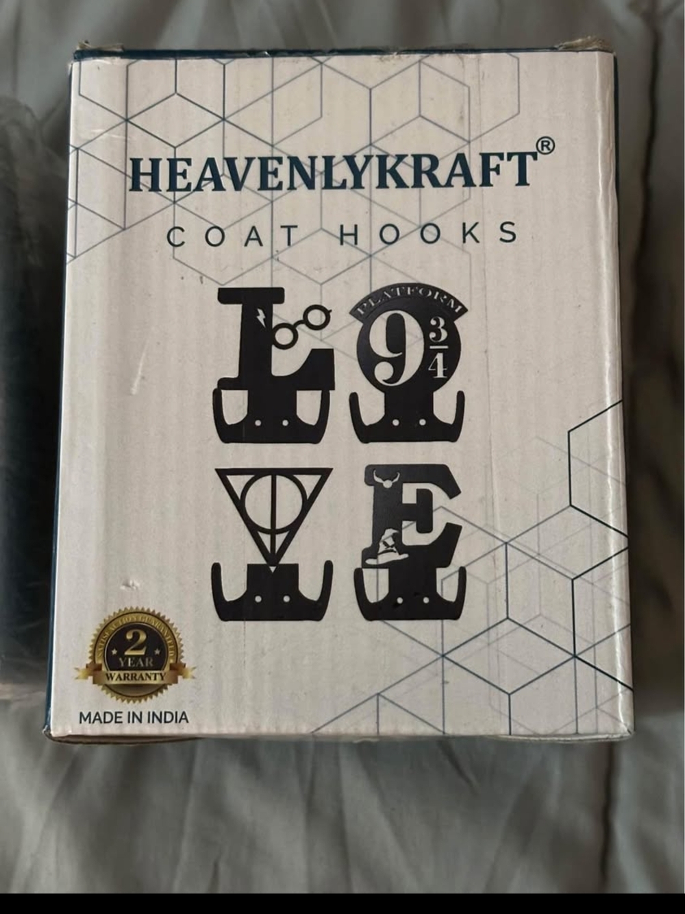 HEAVENLYKRAFT Harry Potter Themed Coat Hooks